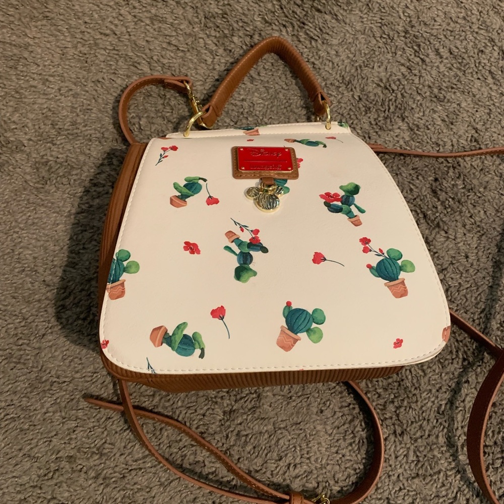 Disney Loungefly Mickey and friends cactus mini backpack - Picture 1 of 4